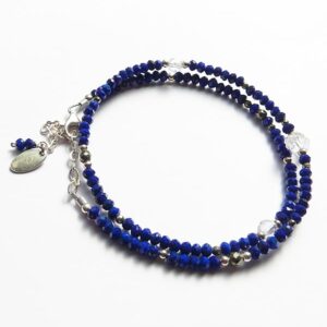 Bracelet lapis lazuli extra