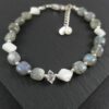 bracelet labradorite nacre
