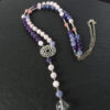 chapelet tanzanite améthyste