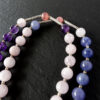 Chapelet tanzanite améthyste – Image 3