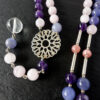 Chapelet tanzanite améthyste – Image 4