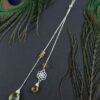 Collier citrine naturelle