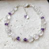 bracelet quartz rose